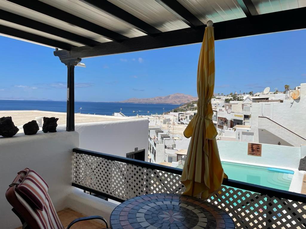 The White Dragos With Ocean View - Ac - Private Pool Apartment Tias Bagian luar foto